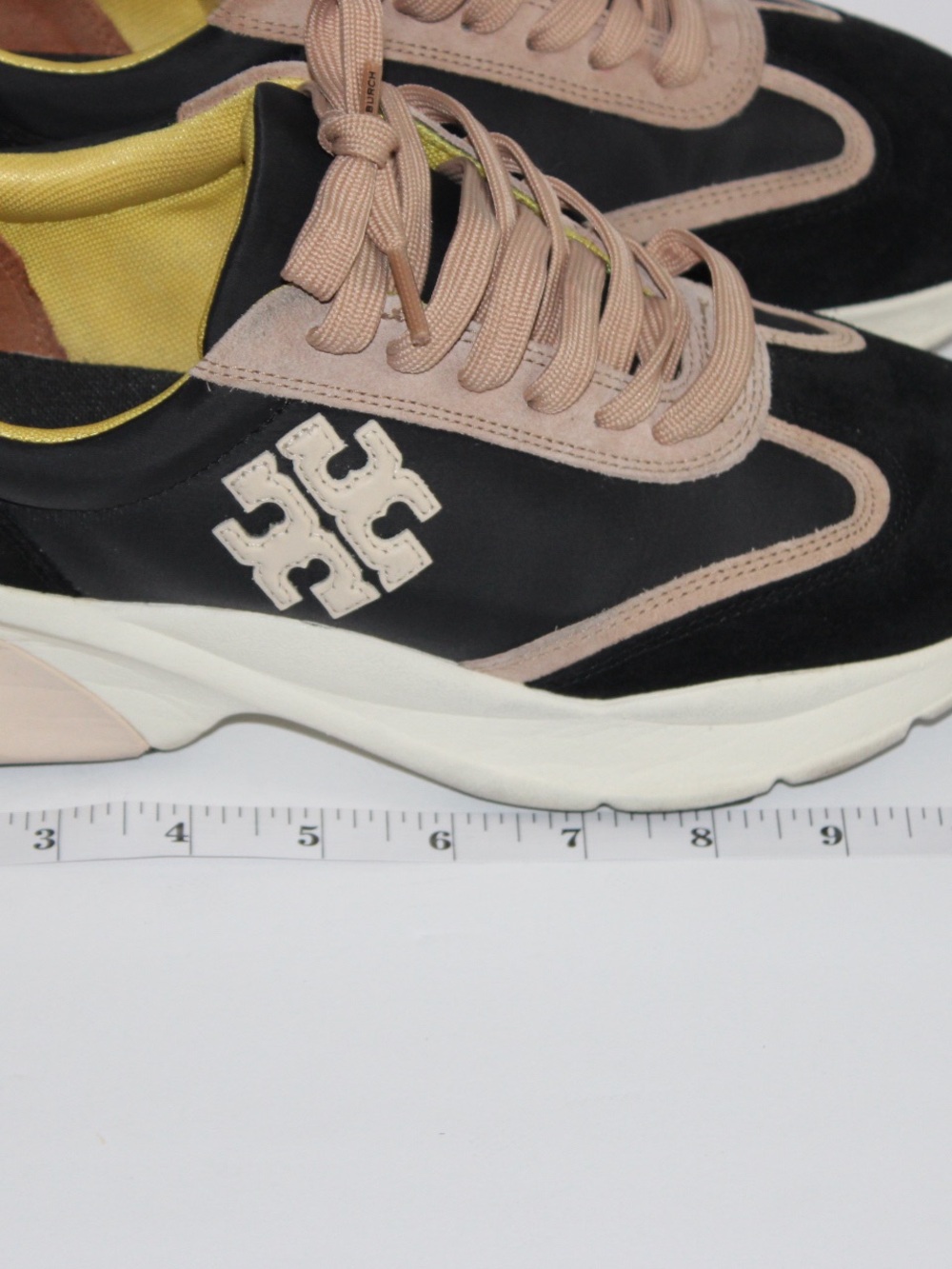 Women’s Black and Beige Fashion Sneakers - Picture 14 of 14
